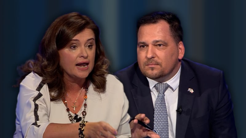 Roztržka ve studiu: Hulváte, neumíte se chovat, peskovala Jermanová Zdechovského 