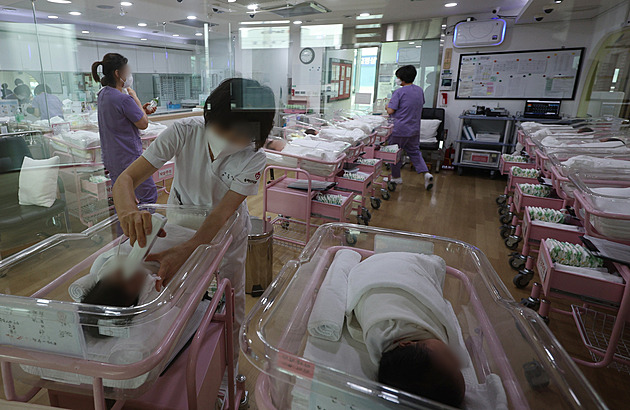 V Jižní Koreji možná porodnost vyřešily firmy. Nabízejí až 1,5 milionu za dítě