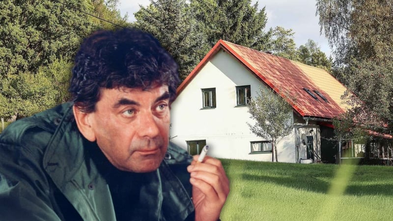 Herec Čepek dožíval na chalupě, kterou si zvelebil. Před smrtí navštívil i „souseda“ Havla