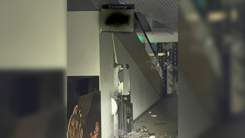 Série záhadných výbuchů v Bratislavě: Cílem jsou bankomaty, podle médií zloději používají plyn