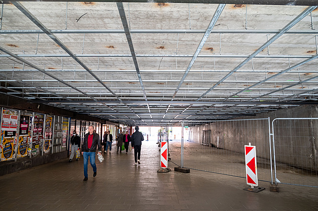 Zlín dokončí rekonstrukci podchodu. Nejdřív musí zjistit, kudy do něj teče