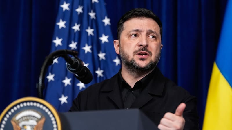 Zelenskyj na CNN vyzval Trumpa: Zůstaňte na naší straně. Válka je o jediném člověku