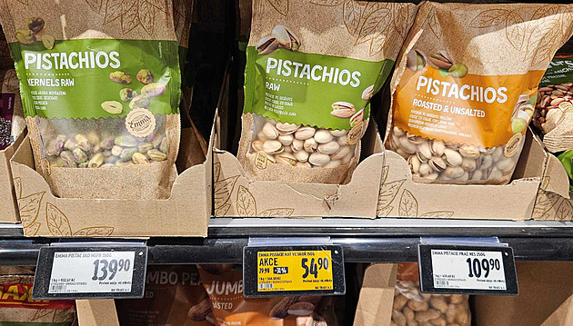 Cena pistácií se letos měla ustálit. Místo toho ještě o třetinu vyskočila
