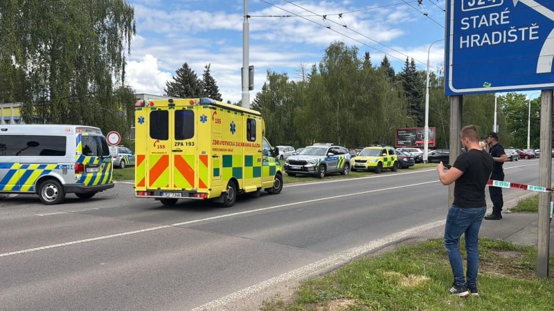 Pobodaná dívka z Pardubic je po smrti. Studenta zadržela policie, v akci byli i pyrotechnici