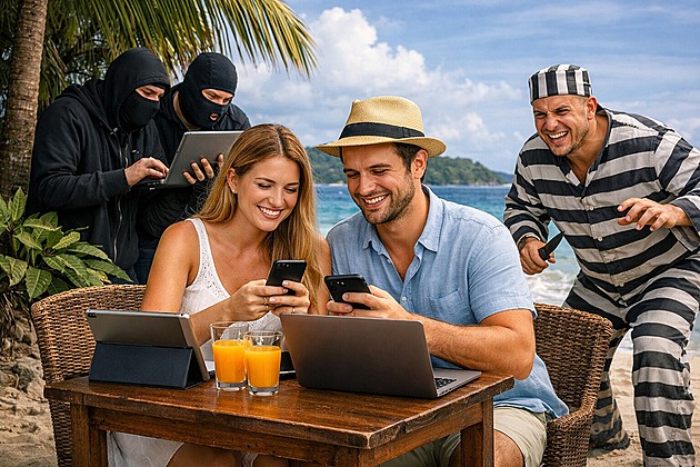 Hanbaté fotky v mobilu vás na dovolené mohou dostat i do vězení, varuje expert