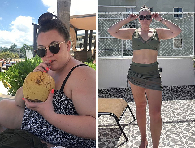 Žena zhubla 90 kilogramů, po měsících měla dokonalou postavu
