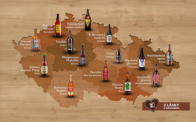 14 krajů, 14 příběhů. Objevte Česko skrze piva, která vznikají tam, kde mají své kořeny